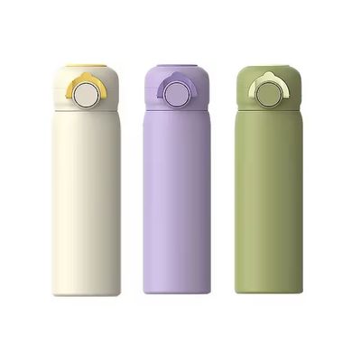 Tendencia botella de agua de acero para alta capacidad y rendimiento de aislamiento térmico
