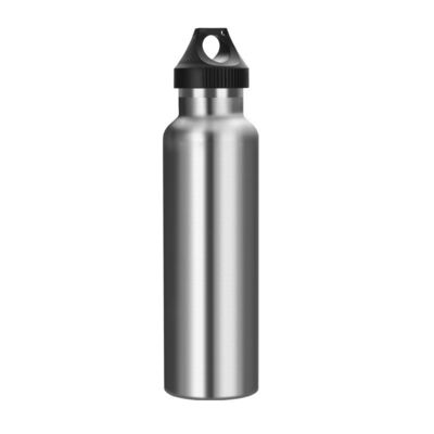 Botella deportiva aislada con tapa 500 ml botella de agua de acero inoxidable personalizada