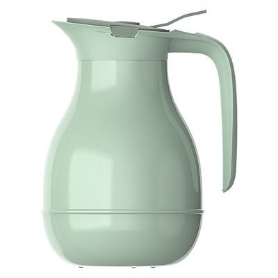 Display de temperatura Vidrio de peso ligero Jar de leche con gran capacidad y diseño moderno