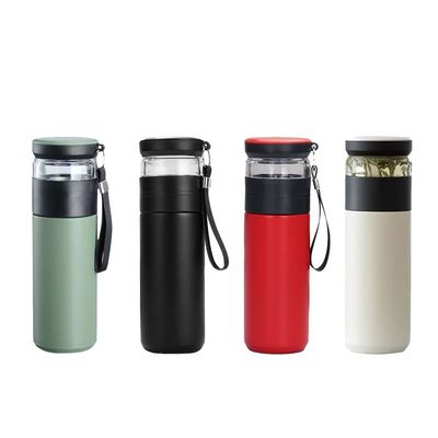 Infusor de té de acero inoxidable con rendimiento de aislamiento térmico de 6 a 12 horas