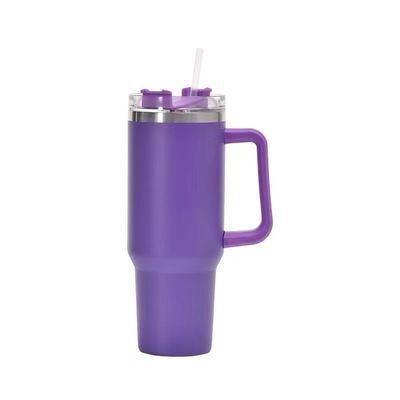 Acero inoxidable 20oz Tumbler aislado Taza de café de viaje con paja y logotipo personalizado