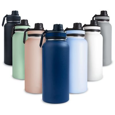 Botellas de vacío Termósidos 32OZ Logotipo personalizado de acero inoxidable Botella térmica de doble pared