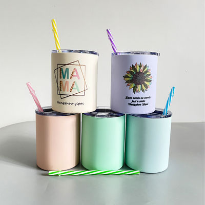 Bolsa de acero inoxidable doble de pared aislada taza de café con tapa bebida tumblers 10oz 20oz