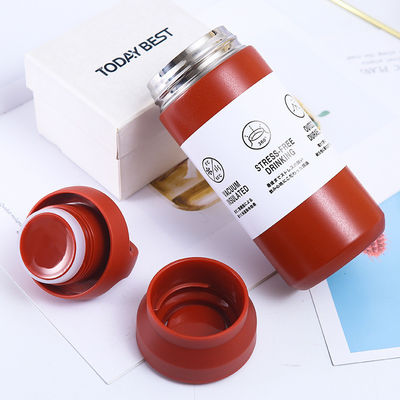 Taza de café aislada al vacío de acero inoxidable de 12 oz/350 ml Sostenible y resistente al calor