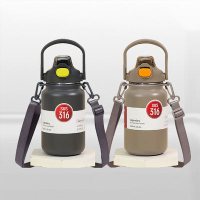 XB-22137 Flasco térmico de acero inoxidable doble Botella de agua para automóviles para niños y adultos Adecuado