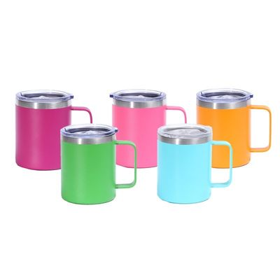 Logotipo personalizado Taza de viaje personalizada Taza de acero inoxidable para adultos 12 oz / 14 oz Capacidad