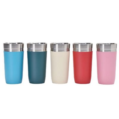 Todas las personas pueden disfrutar de 6-12 horas de aislamiento térmico con esta taza de viaje de 16 oz