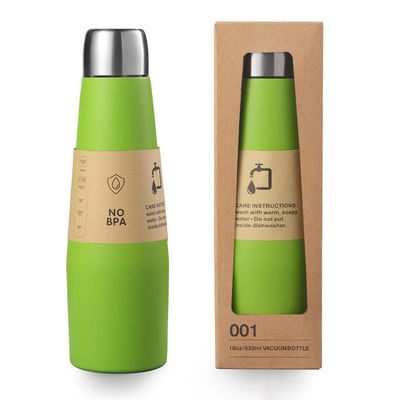 Botellas de vacío Termos de acero inoxidable Botella de café Taza para mantener agua caliente Taza termal 18 oz