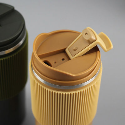 Logotipo Logotipo personalizado aceptable 450ml Flasca de térmosas Taza de café de viaje para negocios