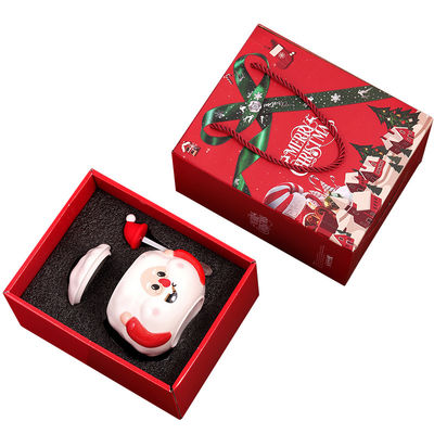 Tazas de café de cerámica nórdica personalizadas de Navidad Capacidad de 400 ml con diseño de Santa Claus