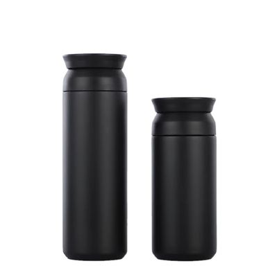 Tazas de acero inoxidable de doble pared con tapa y mango Capacidad 350ml/500ml