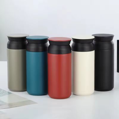 Botella de agua de acero inoxidable aislada al vacío de 350 ml para sus necesidades de viaje