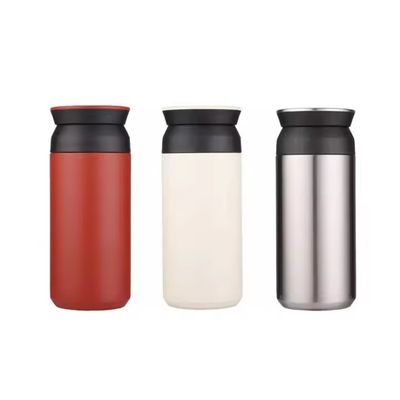 Botella de agua de acero inoxidable aislada al vacío de 350 ml para sus necesidades de viaje