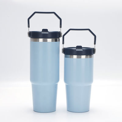 20oz 30oz de acero inoxidable Logotipo personalizado Flasco térmico con tapa y mango OEM / ODM aceptable