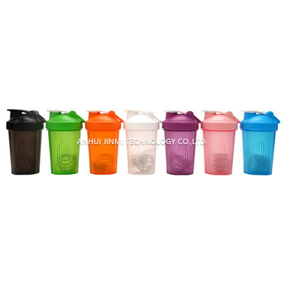 400 ml de plástico libre de BPA para mezclar proteínas deportivas en polvo, taza de agua con balanza y tapa