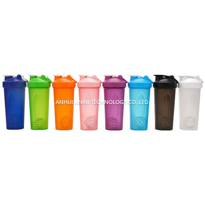 Unisex plástico Tritán Gimnasio Protein Blender Shaker Taza para el fitness privado personalizado