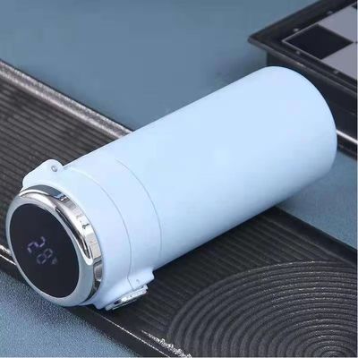 Botella de agua térmica inteligente de acero inoxidable de 320 ml/ 420 ml con pantalla de temperatura LED