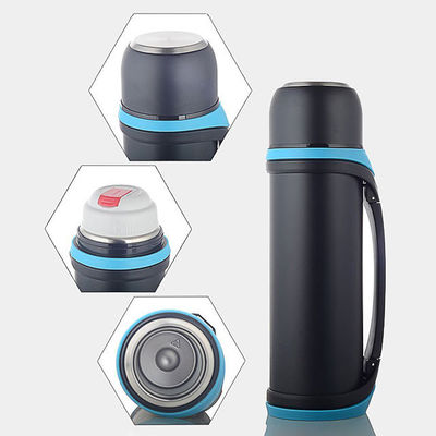 2.2L Copo térmico aislado de acero inoxidable de gran capacidad para bebidas calientes en movimiento