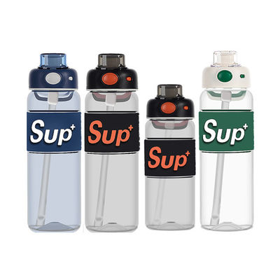 Revestimiento anticorrosión Equipado con una taza de agua de 650 ml y 780 ml de gran capacidad con paja y tapa