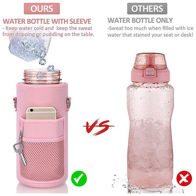 Color personalizado manguera de botella de gran capacidad para agua hirviendo y olla caliente portátil