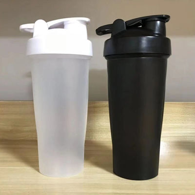 Fitness Deportes Botella de agua de plástico libre de BPA 700ml Botella de batidora deportiva Logotipo personalizado Gimnasio