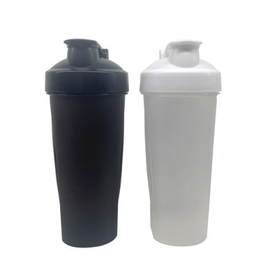 Fitness Deportes Botella de agua de plástico libre de BPA 700ml Botella de batidora deportiva Logotipo personalizado Gimnasio