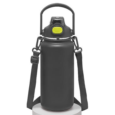 Taza de viaje de vacío aislada de acero inoxidable de 1600 ml de capacidad para niños en campamento