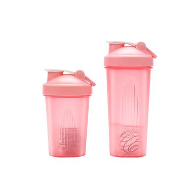 600 ml de logotipo personalizado y color Fitness de plástico gimnasio mezclador de agitación taza para beber directamente