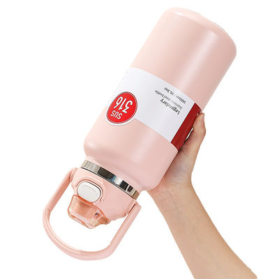Colores personalizados aceptable Taza para niños con paja Flasca de vacío Conjunto de regalos Taza térmica