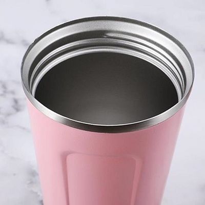 500 ml de acero inoxidable vacío aislado taza de café de viaje para el restaurante de oficina en casa