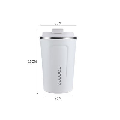 500 ml de acero inoxidable vacío aislado taza de café de viaje para el restaurante de oficina en casa