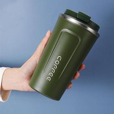 500 ml de acero inoxidable vacío aislado taza de café de viaje para el restaurante de oficina en casa