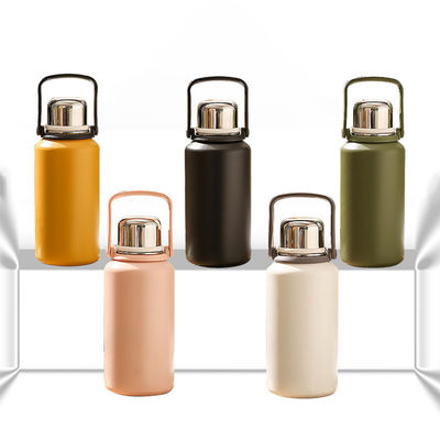 Reutilizables Tazas de café aisladas de doble pared Botellas de vacío de acero inoxidable Conjunto de termósidos