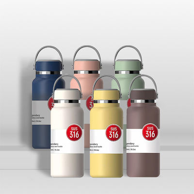 350 ml Botellas de agua para niños Producción Taza para niños Flasca de vacío de acero inoxidable