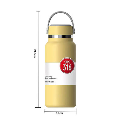 350 ml Botellas de agua para niños Producción Taza para niños Flasca de vacío de acero inoxidable