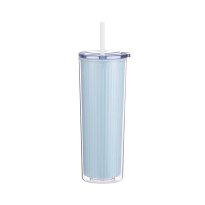 Botellas de agua acrílicas de plástico coloridas y ecológicas
