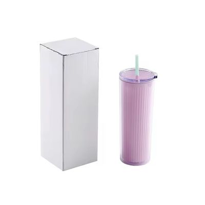Botellas de agua acrílicas de plástico coloridas y ecológicas