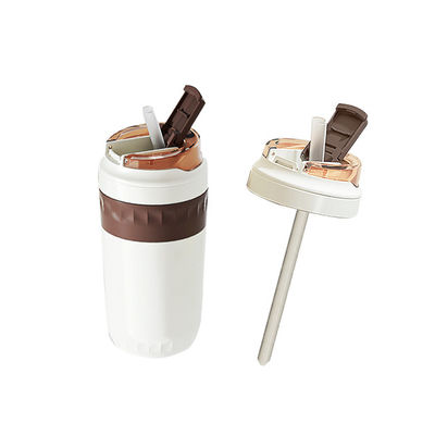 Exterior de acero inoxidable aislado taza de café aspirador botellas de tazas de 350 ml botellas de agua para niños