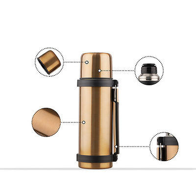 Capa de vacío aislada Kawaii 1200 ml de capacidad Perfecto para agua caliente y café en movimiento