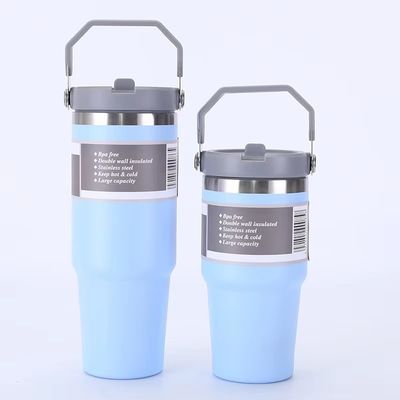 10. Número de piezas 1 Tumbler con mango de acero inoxidable Tumbler de café 20 Oz 30 Oz