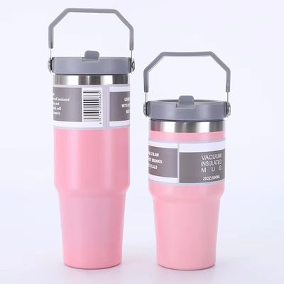 10. Número de piezas 1 Tumbler con mango de acero inoxidable Tumbler de café 20 Oz 30 Oz