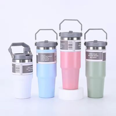 10. Número de piezas 1 Tumbler con mango de acero inoxidable Tumbler de café 20 Oz 30 Oz
