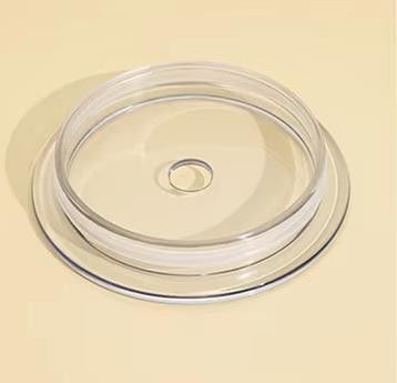 Bebida directa Botella de agua de plástico de doble pared de gran capacidad con taza de bebida con tapa