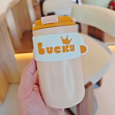 420 ml de botella de agua de acero inoxidable con tapa