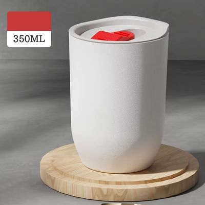 350 ml de logotipo personalizado plástico de gran capacidad Deportes al aire libre portátil de paja de agua potable botella de copa