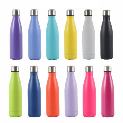 Tumbler de doble pared de acero inoxidable 500 ml Logotipo personalizado Diseño moderno aceptable