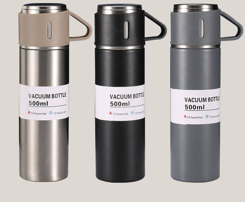 12-24 Horas Flasca de vacío térmico aislado Thermos Mug Set regalo para ocasiones de negocios
