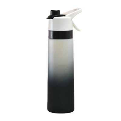 Espacio de acondicionamiento físico al aire libre 156g de gran capacidad Gradiente de color de deportes Taza de agua con paja