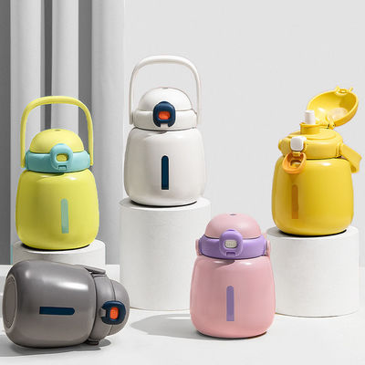 Viajes al aire libre Acampada senderismo Botella de agua de acero inoxidable con color y logotipo personalizados