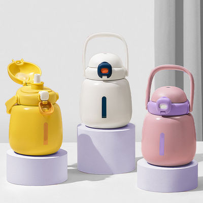 Viajes al aire libre Acampada senderismo Botella de agua de acero inoxidable con color y logotipo personalizados